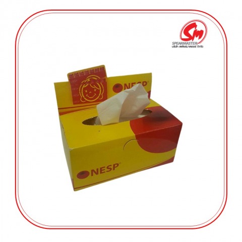 รับผลิตกล่องกระดาษทิชชู่พิมพ์ลาย